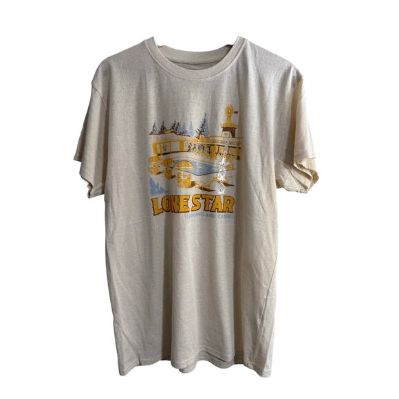 BRISCO Lone Star Lodging and Cabins Size Large NWOT - Picture 1 of 5